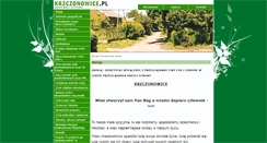Desktop Screenshot of krzczonowice.pl